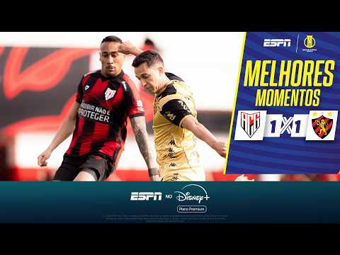 Gols e melhores lances de Atlético-GO x Sport
