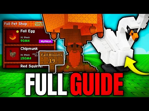 FULL GUIDE To The FALL MARKET UPDATE In GROW A GARDEN Roblox!