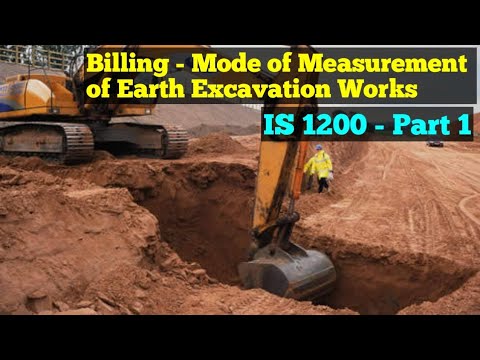 IS 1200 Part 1 - Mode of Measurement of Earth Work Video