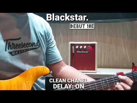 Blackstar Debut 10E guitar amplifier.