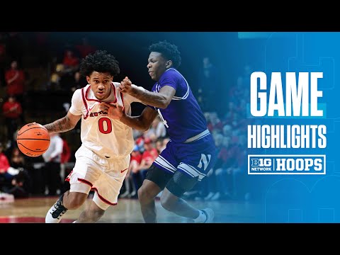 Northwestern vs. Rutgers | HIGHLIGHTS | Big Ten Men's Basketball | 01/11/26