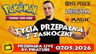 TYCI BREAK Z ZASKOCZKI - BOOSTER BREAK - KARTY POKEMON, ONE PIECE, LORCANA, MTG, + GIVEAWAYE!