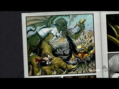 Eric Cartman and Cthulhu doing the world a favour ( South Park )