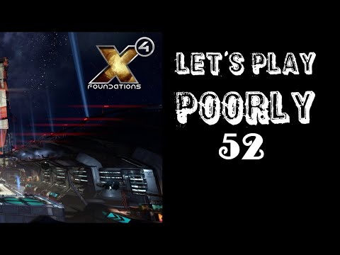 X4 Foundations (5.1) unmodded - Let's Play Poorly - Ep 52 - chipmunk vs keystone cop boarding party