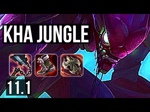 KHA'ZIX vs MASTER YI (JUNGLE) | 14/1/7, Legendary, 1.4M mastery, 700+ games | BR Master | v11.1