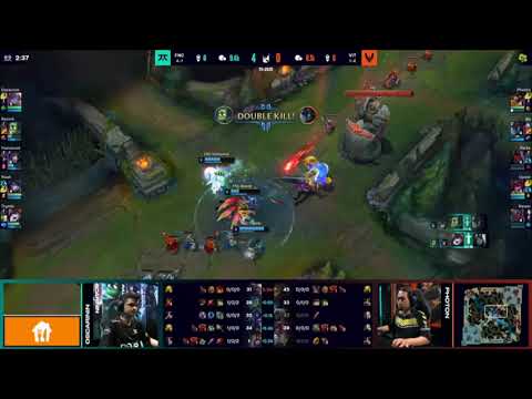 FNC RAZORK ON AMUMU TRIPLE KILL FNC vs VIT