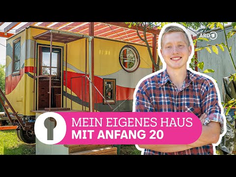 Truck trailer converted into a tiny house - Julius built his own house | SWR Room Tour