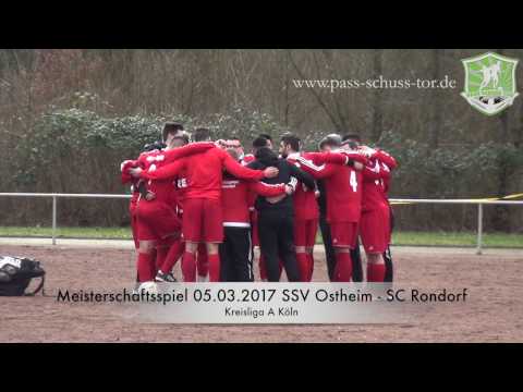 SSV Ostheim vs SC Rondorf | Pass Schuss Tor