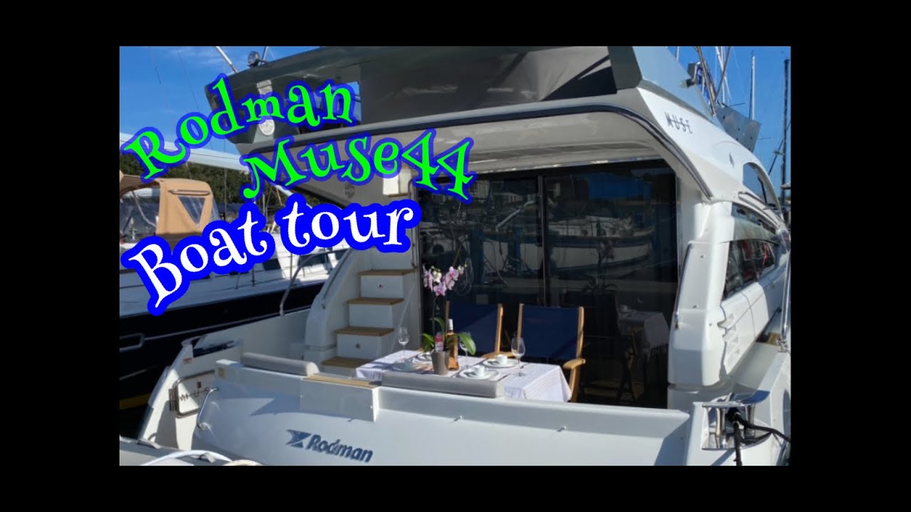 Rodman Muse 44, boat tour