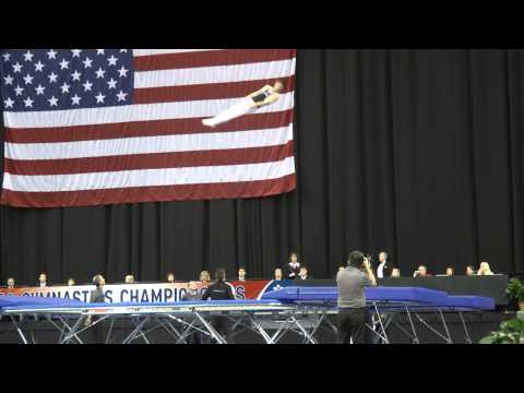 Colin Duda - Trampoline Finals - 2014 USA Gymnastics Championships