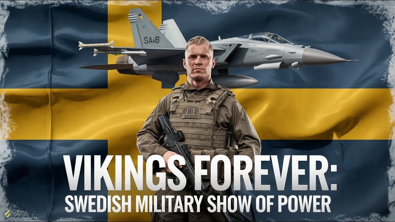 Vikings forever: Swedish Military show of power!