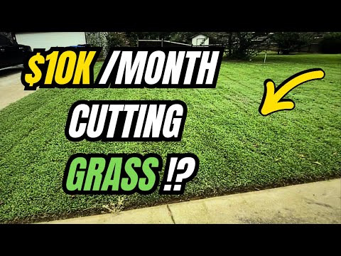 How I Make $10,000 A Month Mowing Lawns
