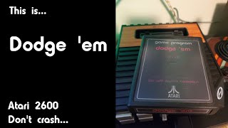 This is Dodge 'em for the Atari 2600