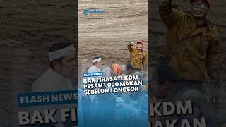 Bak Firasat! KDM Pesan 1.000 Boks Makanan sebelum Longsor di Cisarua, Langsung Dibagi ke Korban
