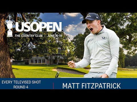 2022 U.S. Open Highlights: Matt Fitzpatrick | Every Televised Shot, Round 4