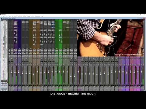 Pro Tools Mix Session. "Distance" by Regret The Hour