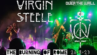 Virgin Steele - The Burning Of Rome Heraklion Greece 26/8/23