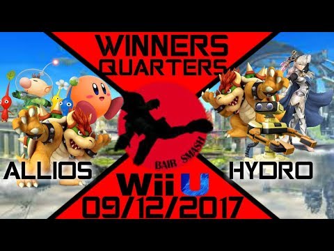 Bair Smash 19 Ironman Quarters - BS | Allios Vs. Hydro - Smash Wii U
