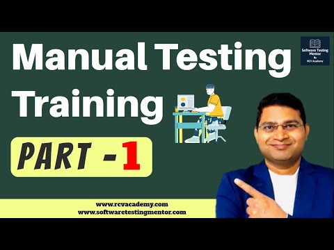 Manual Software Testing Training Part 1 Manual Testing Free Course