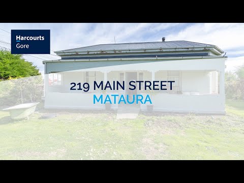 219 Main Street, Mataura, Southland, 3 bedrooms, 1浴, House