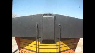 preview picture of video 'BNSF 6041 on Amtrak 5 Fort Morgan to Denver May 2012'