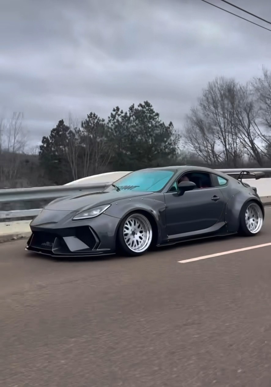 ชุดแต่ง #ADRO #Widebody Toyota #GR86 #Gforce #Gforcethailand
