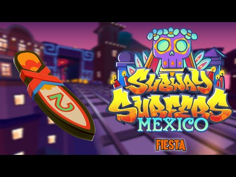 Subway Surfers, Mexico Halloween - Unlock Fiesta Board (Mexico Board)