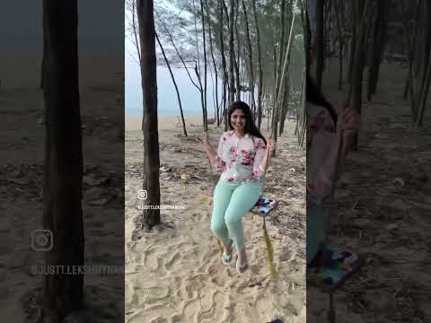 at kuzhipilly beach #lekshmynandan #ashortsaday #ootdfashion