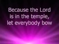 The Presence Of The Lord Is Here Byron Cage W Lyrics