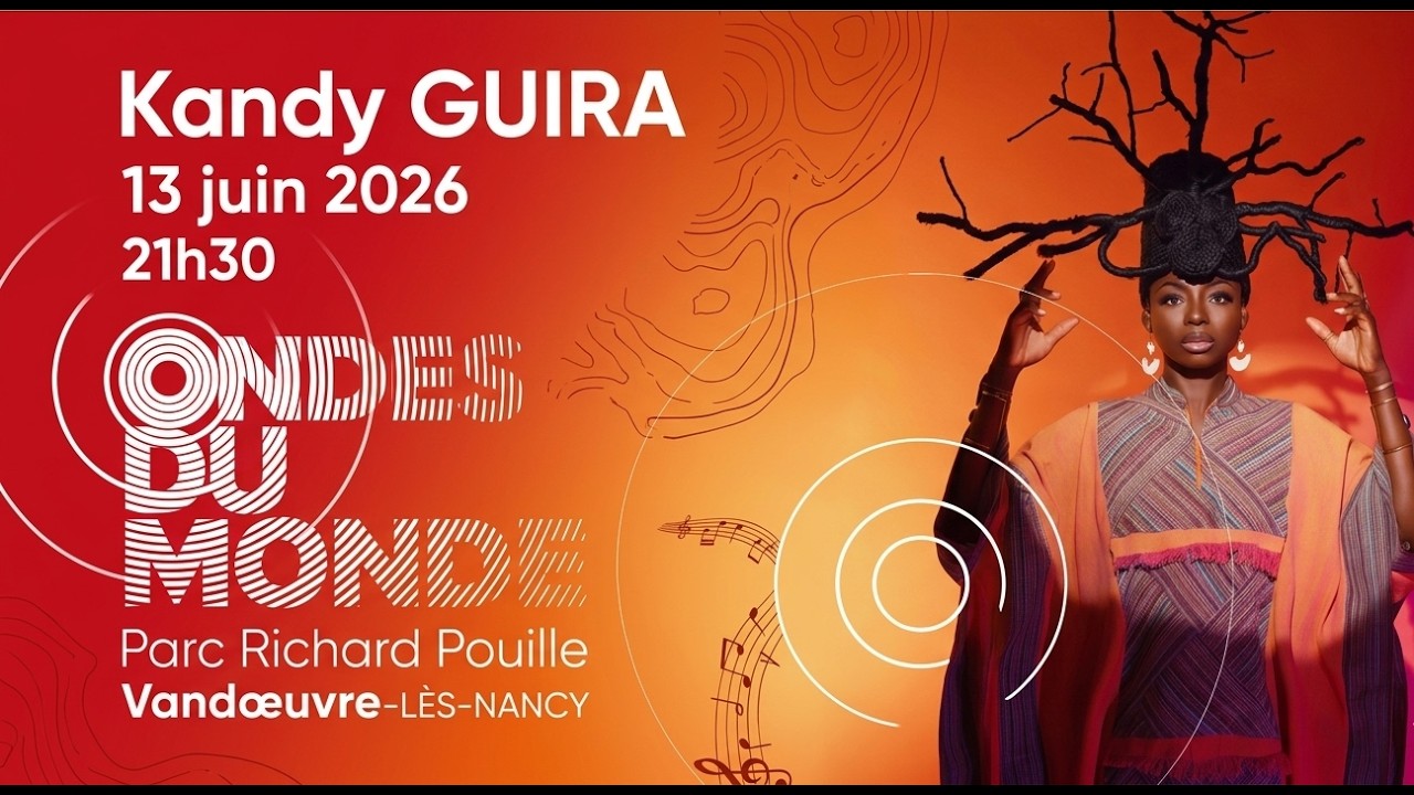 Kandy GUIRA en concert au Festival Ondes du Monde-BF1TV
