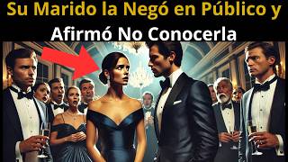 🚨SU MARIDO LA NEGÓ EN PUBLICO Y AFIRMO NO CONOCERLA