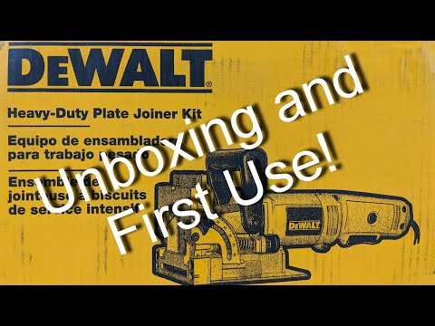 DeWALT DW682K sujungimo freza video