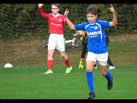 Alle doelpunten DVSA JO13 -1 -  DOVO JO13-2