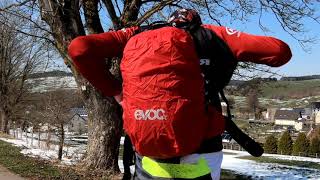 #snowride | kleine MTB Test Tour auf dem Cragger 8.0 mit neuem EVOC Explorer Pro 30 L Rucksack | 4K