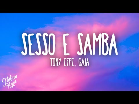 Tony Effe - SESSO E SAMBA (w/ Gaia) on Spotify Charts