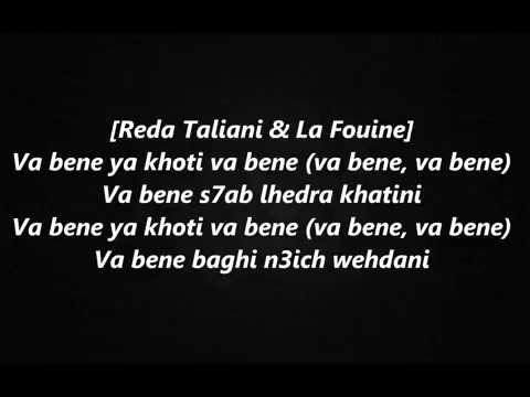 La Fouine Feat Reda Taliani - Va Bene "Lyrics"