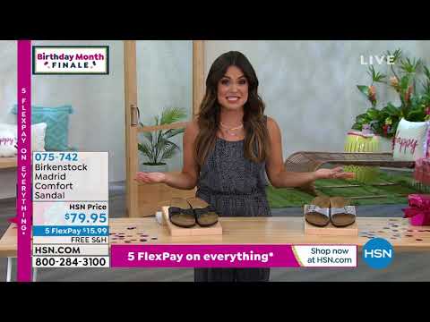 HSN | Birkenstock Celebration 07.29.2021 - 11 PM