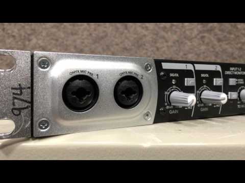 Mackie Onyx Blackbird Review