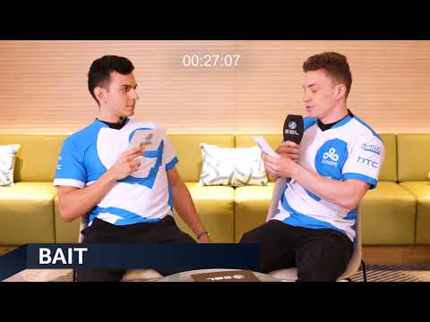 10 Words 2 Minutes with RUSH & Tarik from Cloud9 | IEM Sydney 2018