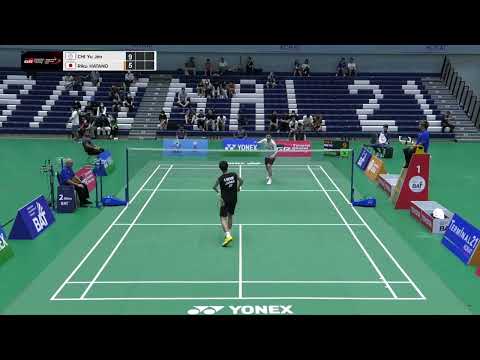 MS Semi final CHI Yu Jen VS Riku HATANO