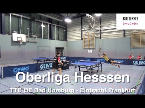 Oberliga Hessen | TTC OE Bad Homburg II - Eintracht Frankfurt | Highlights