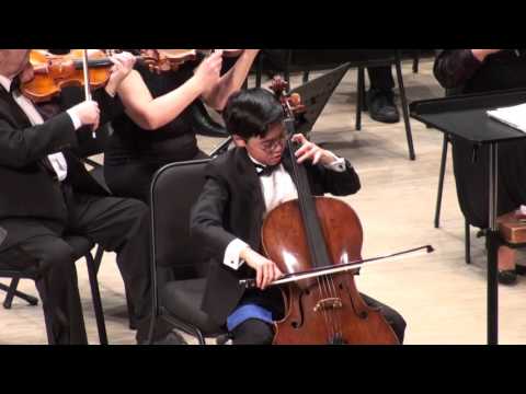 Tchaikovsky Rococo Variations Dylan Wu, cello, (11 years), USA,  Juilliard-Precollege Division