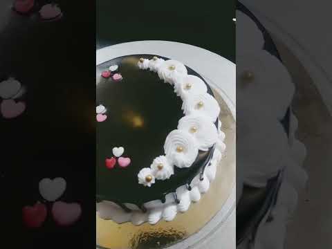 Anniversary cake #chocolatecake #cakeshorts