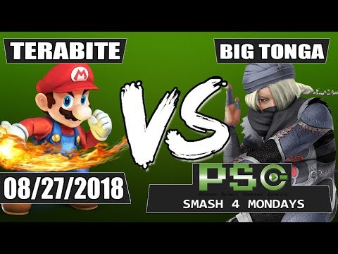 PSG Smash 4 Monday: Terabite (Mario/Kirby/Rosalina & Luma) vs Big Tonga (Sheik/Fox) - Losers Semis