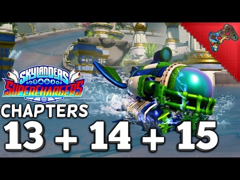 Let's Play Skylanders SuperChargers 100% Walkthrough - Chapter 13 & 14 & 15