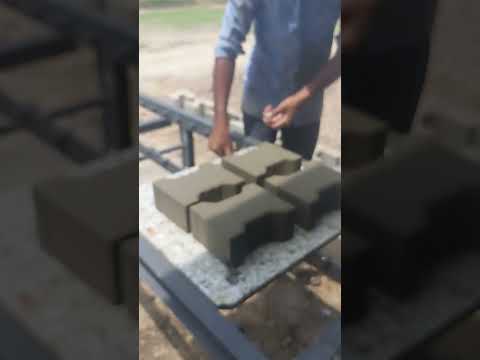 Fully Automatic Paver Block Making Machine