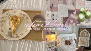 Introvert Diaries | room makeover + room tour, first week of Ramadan, shopping, and more