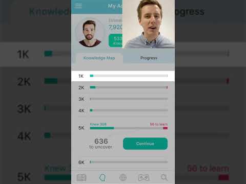 WordUp Knowledge Map - How to use