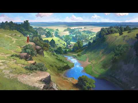 The Verdant Fields - Beautiful RPG Fantasy Music & Ambience | Soundtrack for DnD, Study & Writing