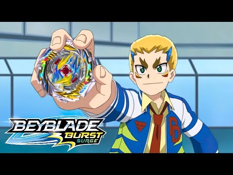 Beyblade Burst Surge Episode 9 Eng Dub Dante Koryu is Back and Triumph Dragon!
